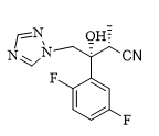 (2S,3S)-3-(2,5-difluorophenyl)-3-hydroxy-2-methyl-4-(1H-1,2,4-triazol-1-yl)butanenitrile