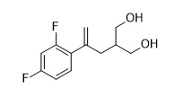 2-[2-(2,4-difluorophenyl)prop-2-enyl]propane-1,3-diol